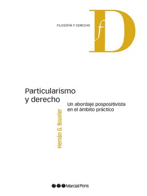 cover image of Particularismo y Derecho
